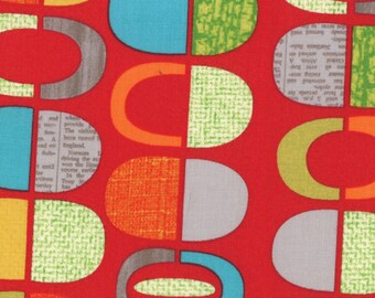 Mod Century, Ruby, by Jenn Ski for Moda Fabrics
