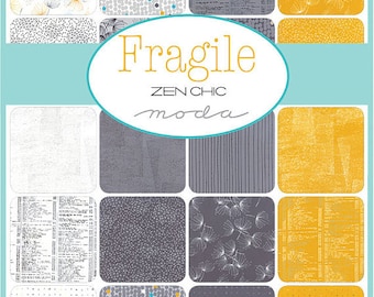 Fragile Charm Pack by Zen Chic for Moda Fabrics - 5 inch squares