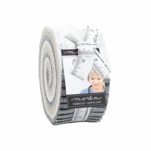 Modern Backgrounds Even More Paper Jelly Roll by Zen Chic for Moda Fabrics