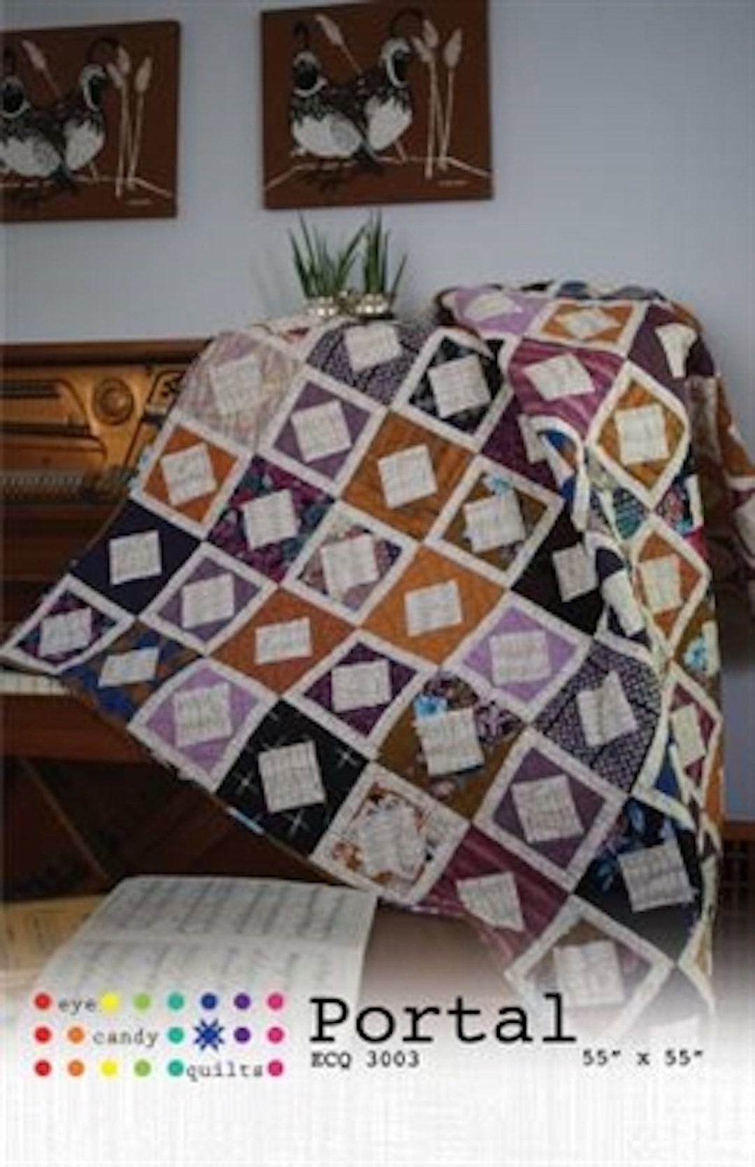 Portal Quilt Pattern by Eye Candy Quilts Etsy