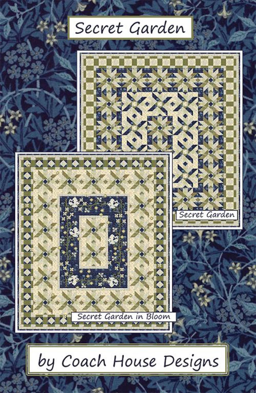 Secret Garden Quilt Pattern by Barbara Cherniwchan for Coach House