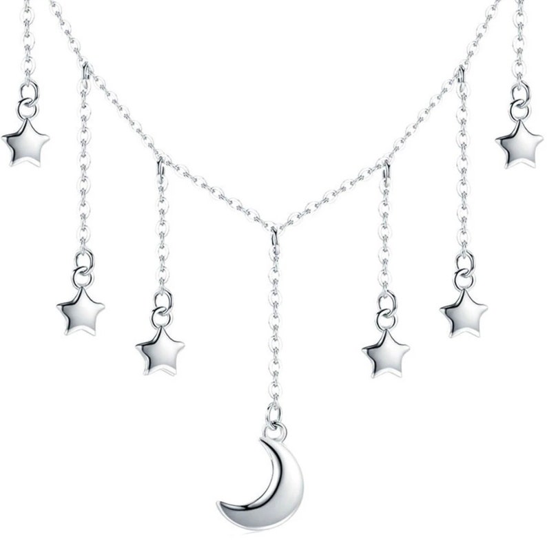 925 Sterling Silver Dreamy Goddess Choker
