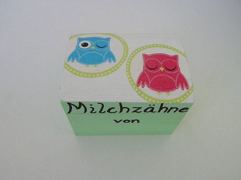 Milk tooth box owl image 5