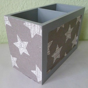 Utensil box pen box stars image 4