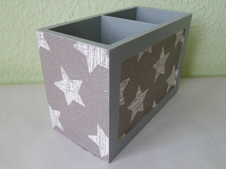 Utensil box pen box stars image 4