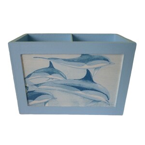 utensil box pencil box dolphins