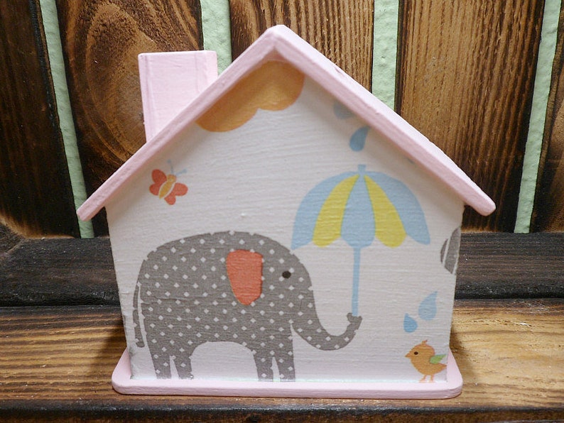 Spardose Haus Elefant | Etsy