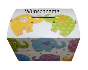 Money box elephants 10x8x7cm