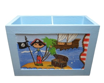 Utensil box pen box pirate