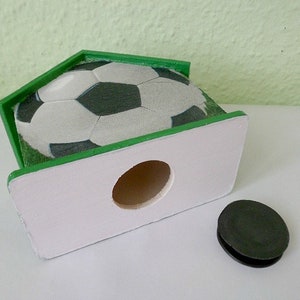 Tirelire maison football 10x10x5cm image 5