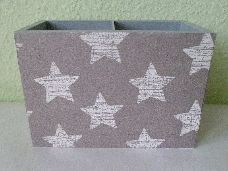 Utensil box pen box stars image 3