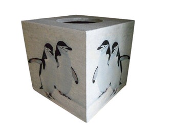 Taschentuchbox, Kosmetiktuchbox Pinguin