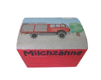 Milk tooth box fire brigade