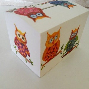 Money box owls 10x8x7cm image 3