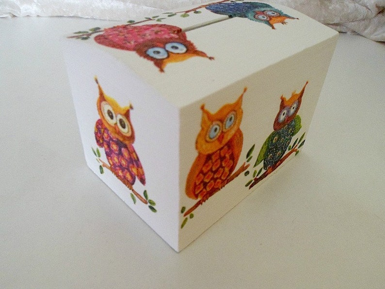 Money box owls 10x8x7cm image 3