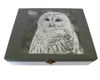 Tea box owl (for tea bags)