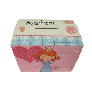 Money Box Princess 10x8x7cm
