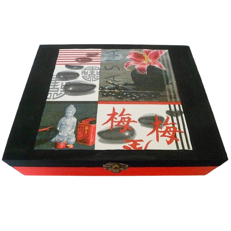 Tea box Asia for tea bags image 1