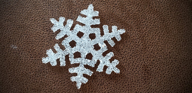Fused Glass Snowflake