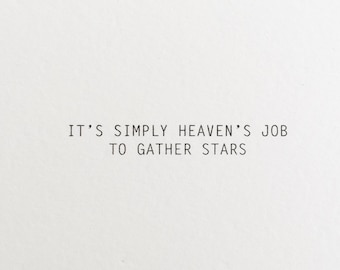 Heaven's Job Sympathy Card, Loss Card, Condolence Card, Thinking of You, Loss of Mother, Loss of Father, Miscarriage Card, Grief Card