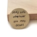 Stay Safe Wherever You May Travel, Long Distance Relationship, Travel Gifts For Men, Custom Pocket Coin, Personalized Token, Wallet Insert 