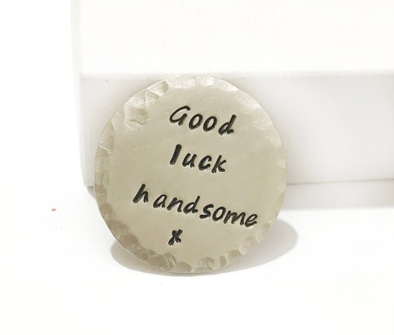 Good Luck Golf Ball Marker, Golf Gifts