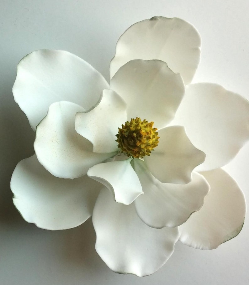 Edible Sugar Flower Magnolia for Wedding Cakes Etsy