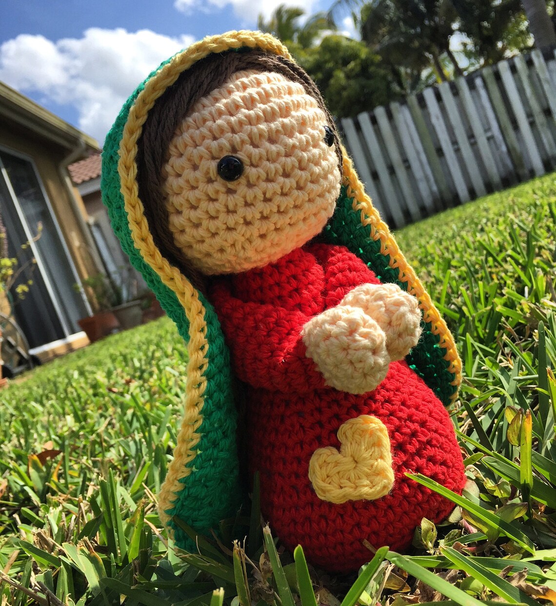 PATTERN/ PATRON Our lady of Guadalupe Amigurumi Handmade Etsy