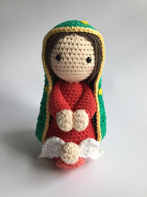 amigurumi virgen de guadalupe