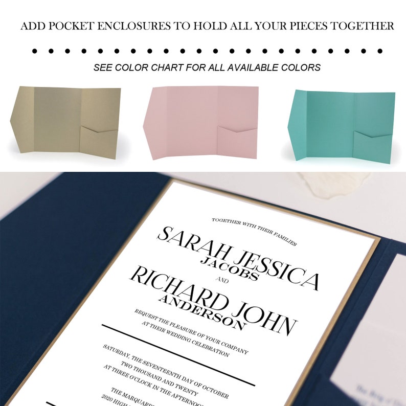 Disney Wedding Invitations, Elegant Gold Foil Invites, Disney Couple Silhouette Invite image 9