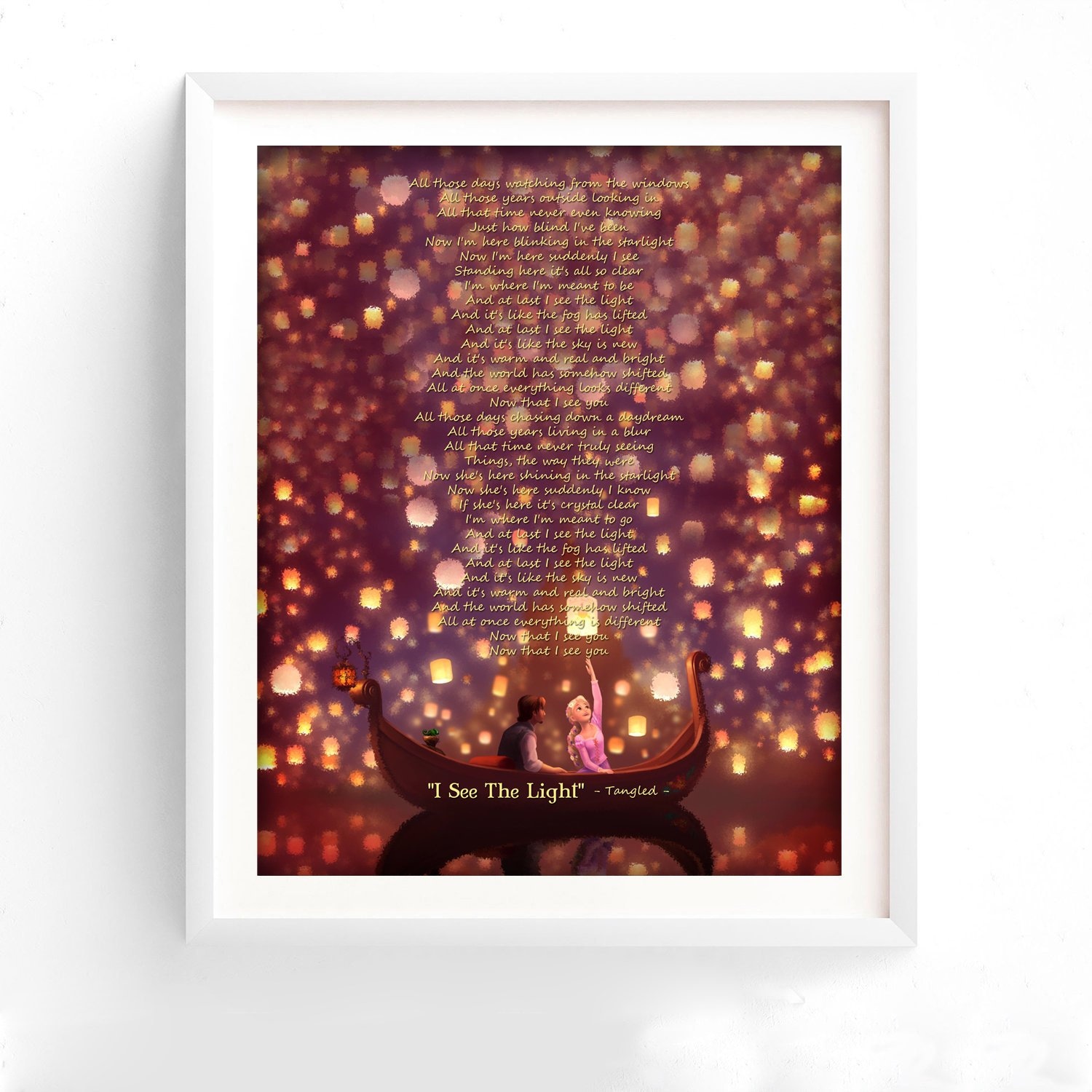 Tangled Rapunzel and Flynn I See the Light Song Lyrics - Etsy Denmark Tangled Rapunzel And Flynn I See The Light Song Lyrics - Etsy Denmark
