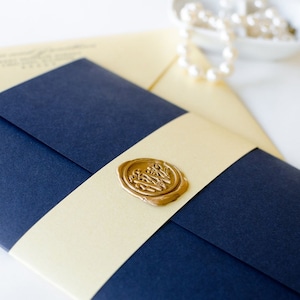 Belly Band Wraps para invitaciones, Bandas de vientre A7 sólidas, Bandas de vientre 5x7 DIY Wedding, Artículos de papel, Suministros para bodas - PACK DE 50
