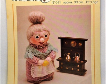 Knitted doll pattern Etsy