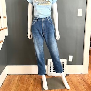 1980’s Women’s Petite Lee High Waist Jeans 29”