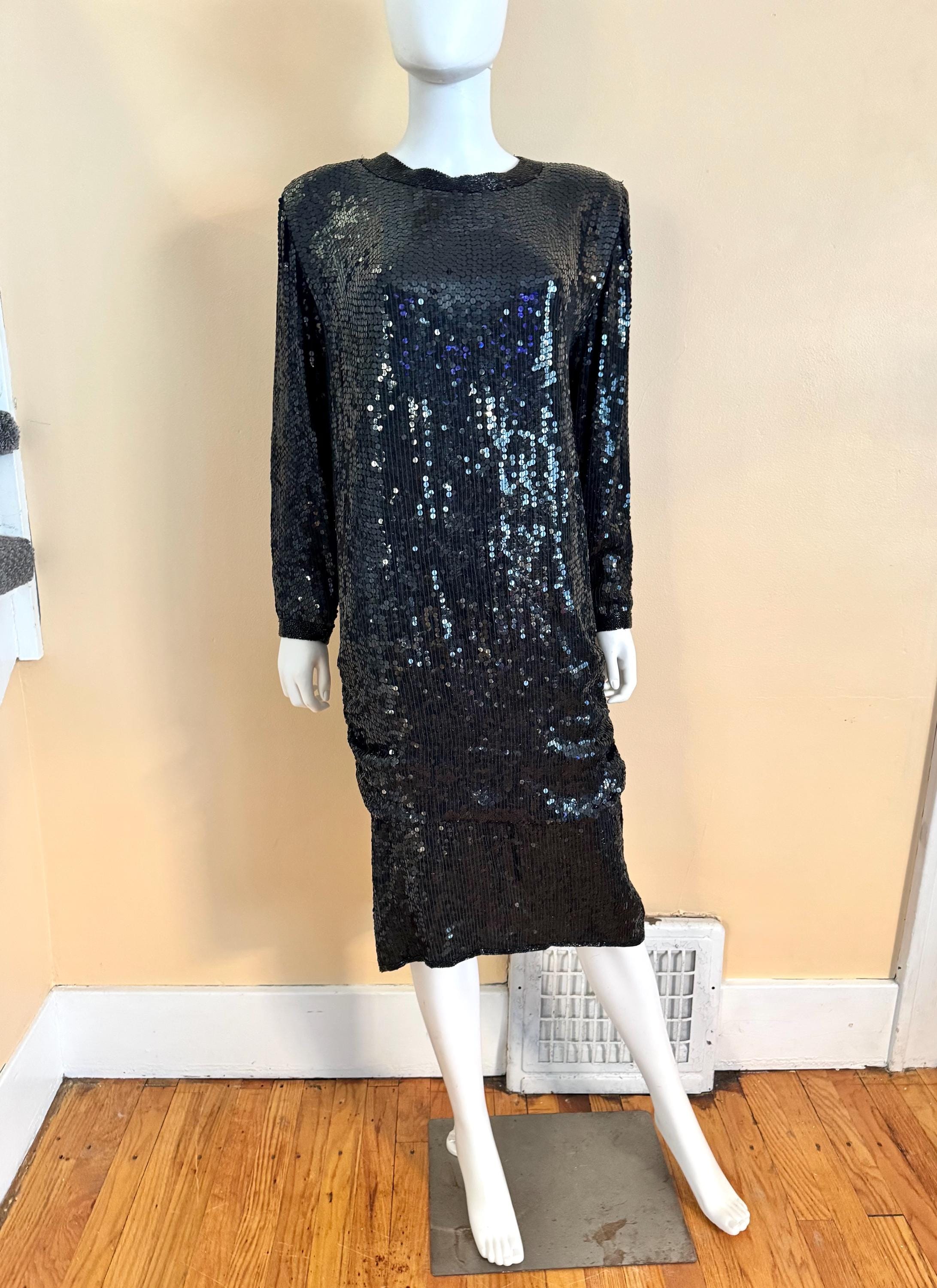 Drop Waist Beaded Dress - Etsy