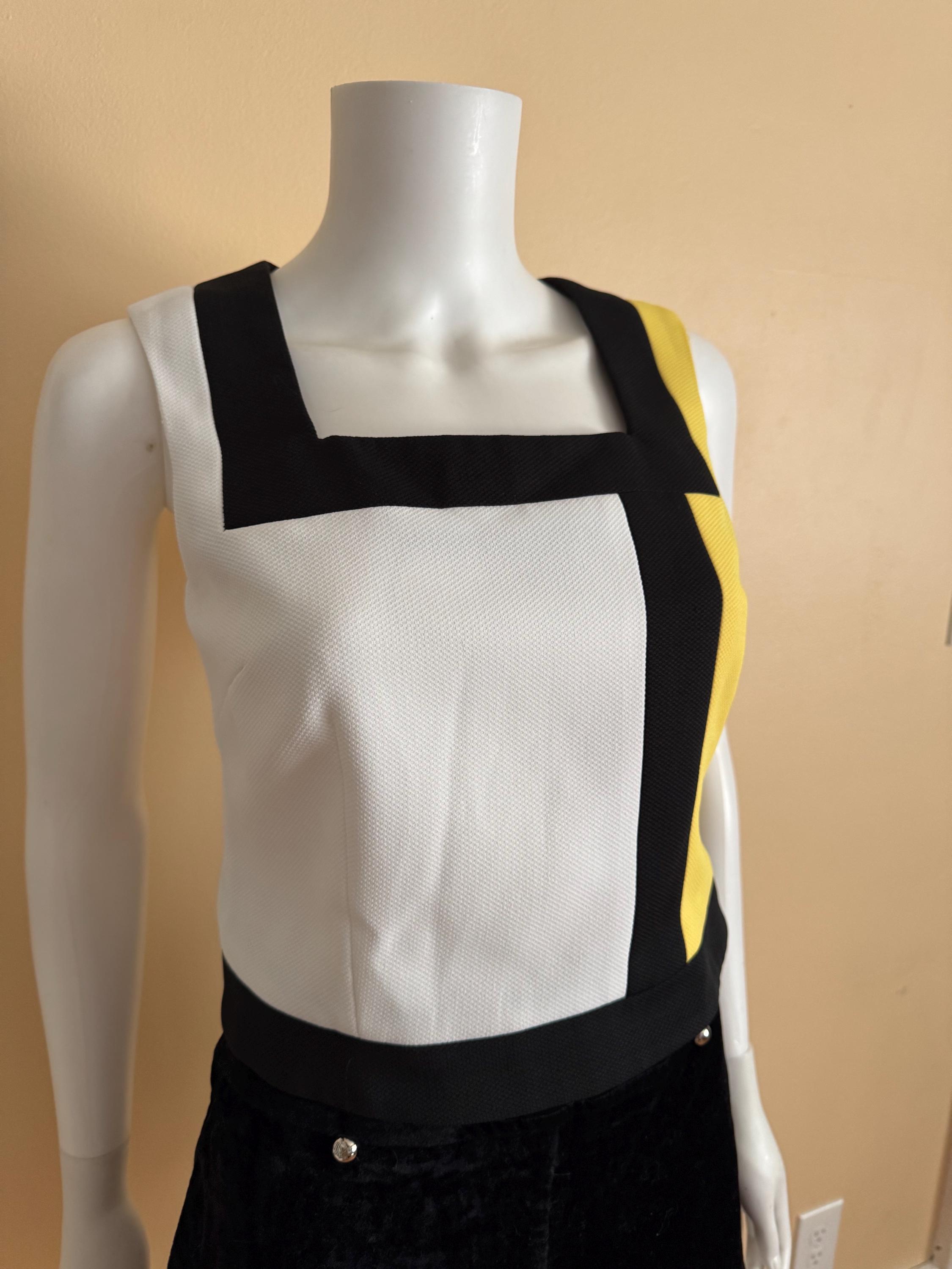 1990’s Colorblock Mondrian Top by Gantos Sz S - Etsy