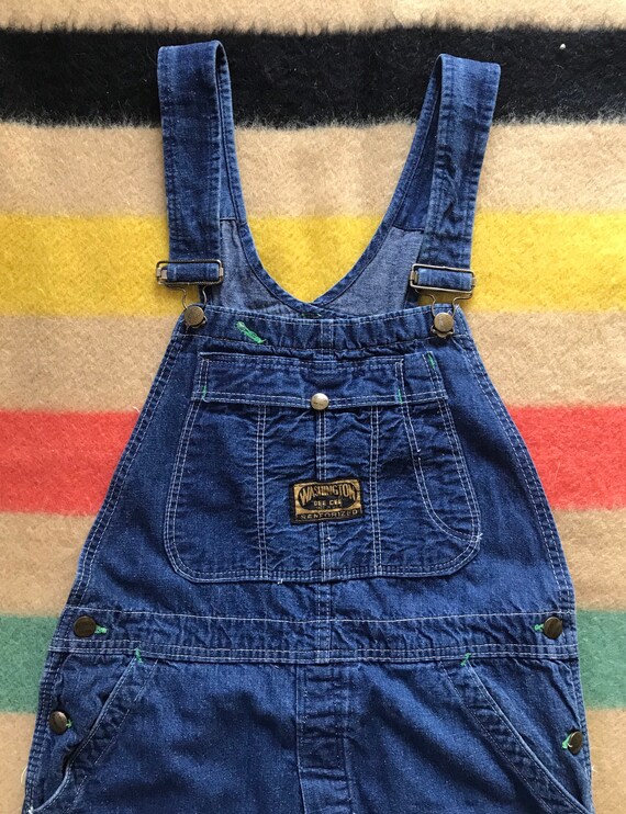 1970’s Washington DeeCee Sanforized Denim Overalls