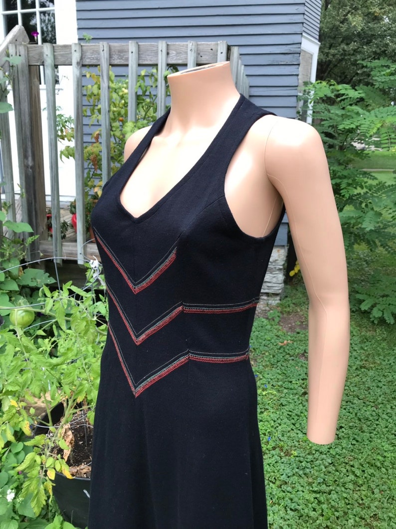 1970/'s Joshua Tree Minimalist Maxi Dress sz M