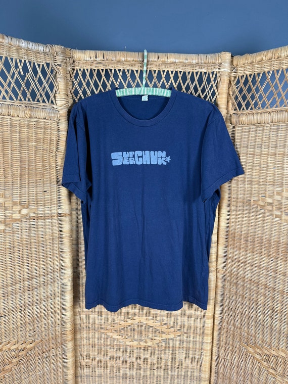 Vintage SuperChunk T-Shirt Navy Blue Early Aughts