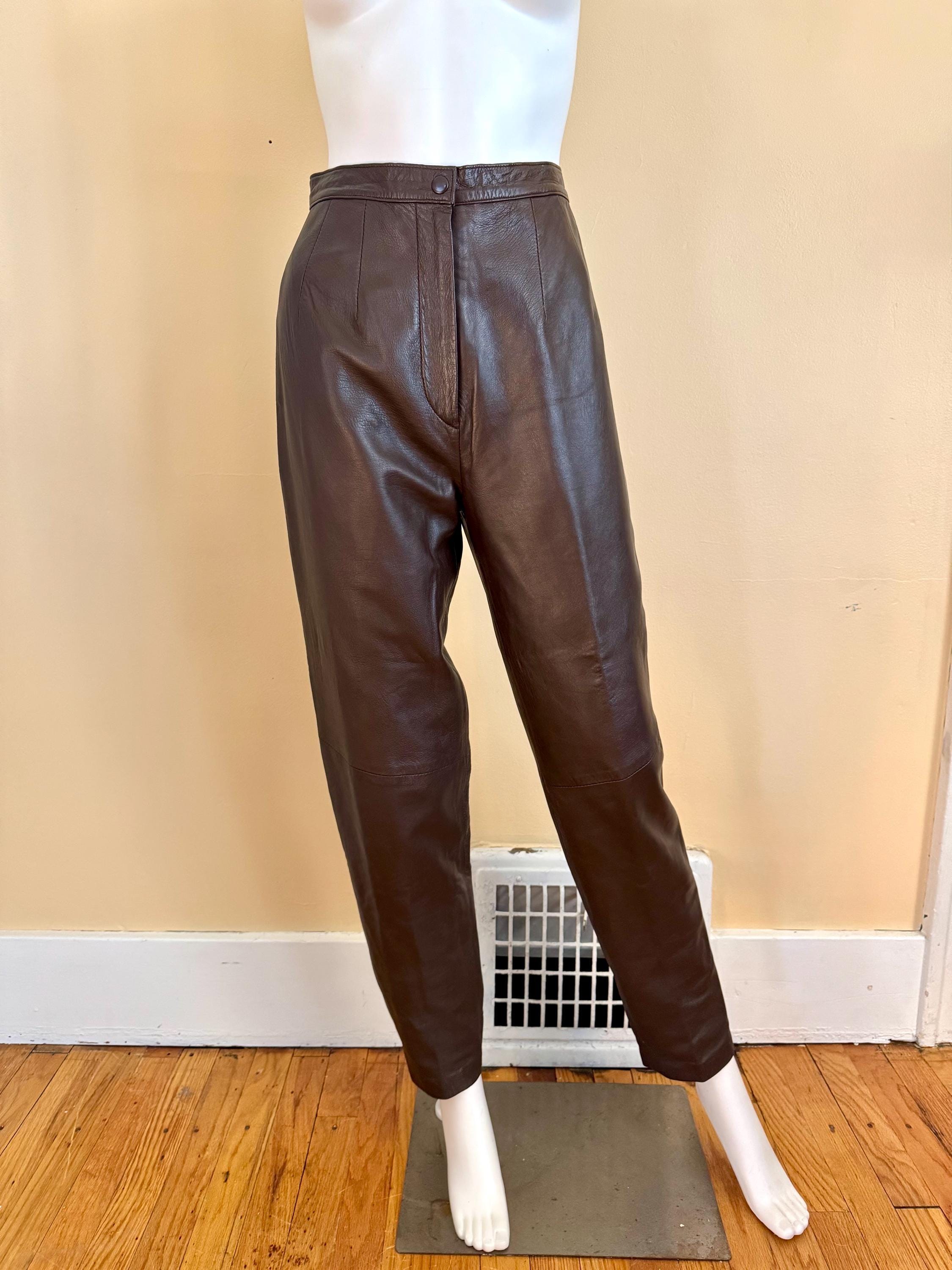 70s Leather Pants - Etsy 70s Leather Pants - Etsy