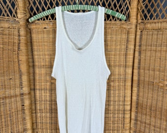 Vintage 1970’s Ribbed Cotton Undershirt