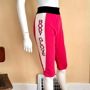 1980’s Body Glove High Waist Capri Leggings sz M image 3