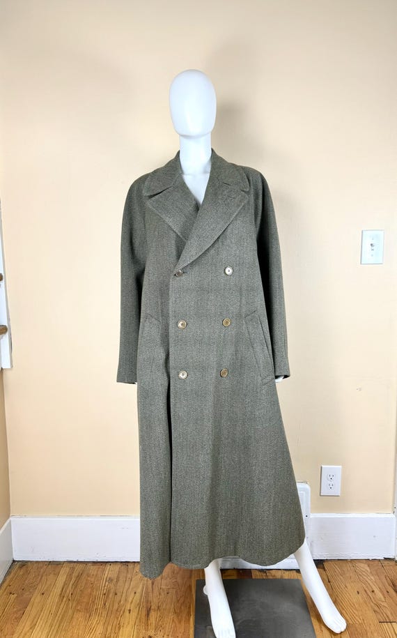 Romeo Gigli, L/XL 1980’s Romeo Gigli Wool Oversized Overcoat sz 50