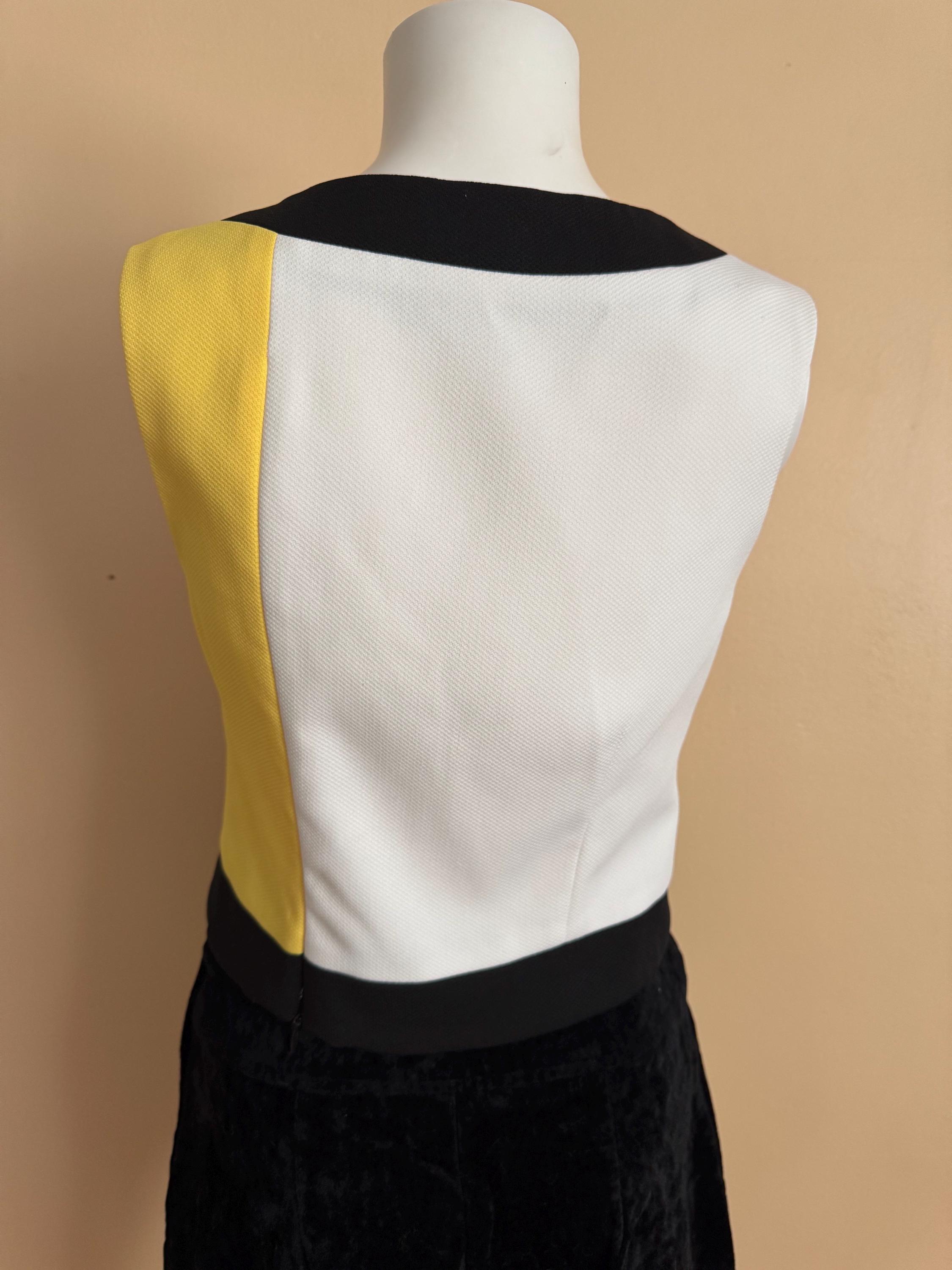1990’s Colorblock Mondrian Top by Gantos Sz S - Etsy