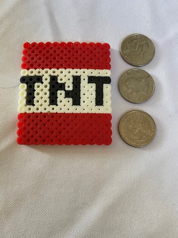 Minecraft TNT Perler Bead Etsy