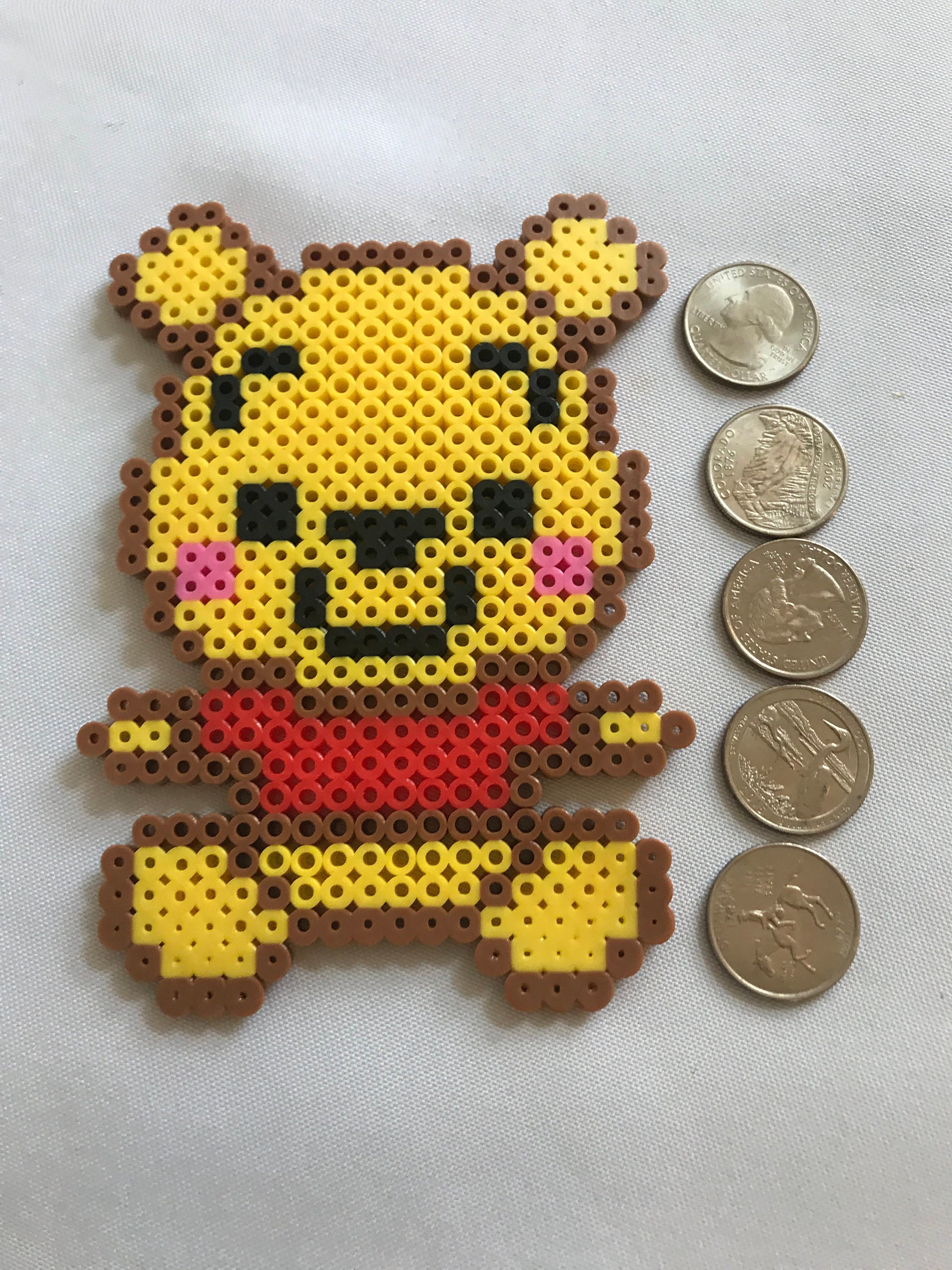 Winnie the Pooh Perler Bead Disney Etsy