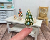 Kit - Dollhouse miniature Easter egg tree 1 12 Scale spring decoration DIY Kit