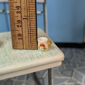 1:12 Mushroom Mug Dollhouse Miniature
