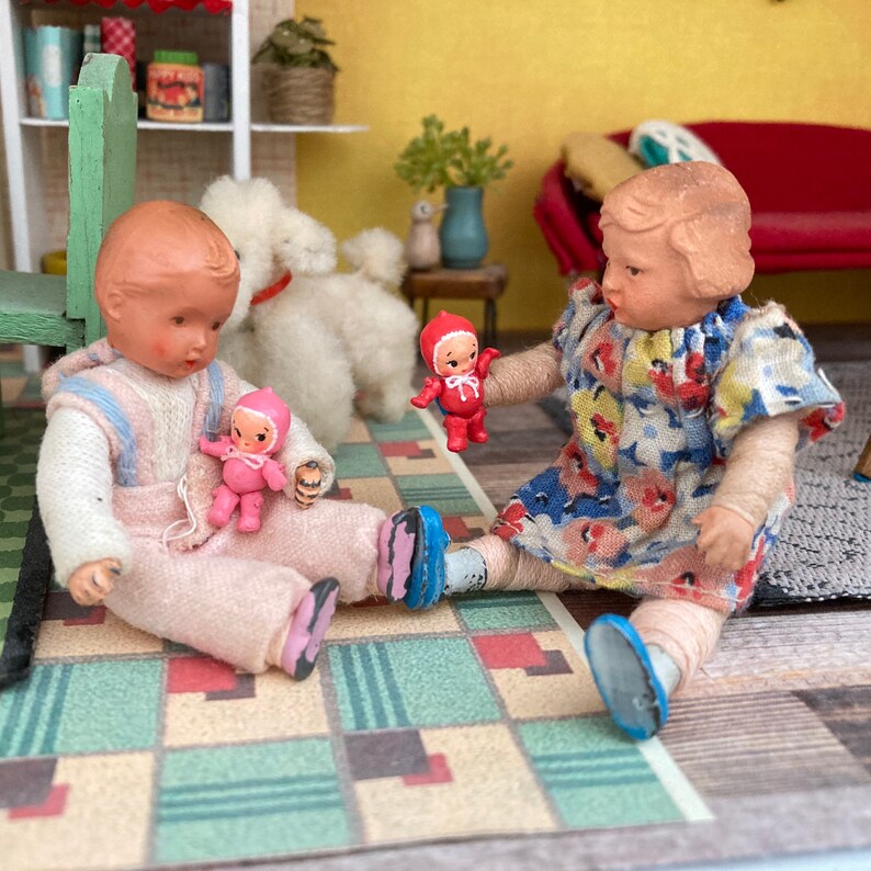 Dollhouse Miniature Baby Toys for playroom nursery or toy Etsy