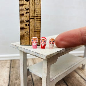 Dollhouse Miniature Baby doll Toy for playroom, nursery or toy shop.